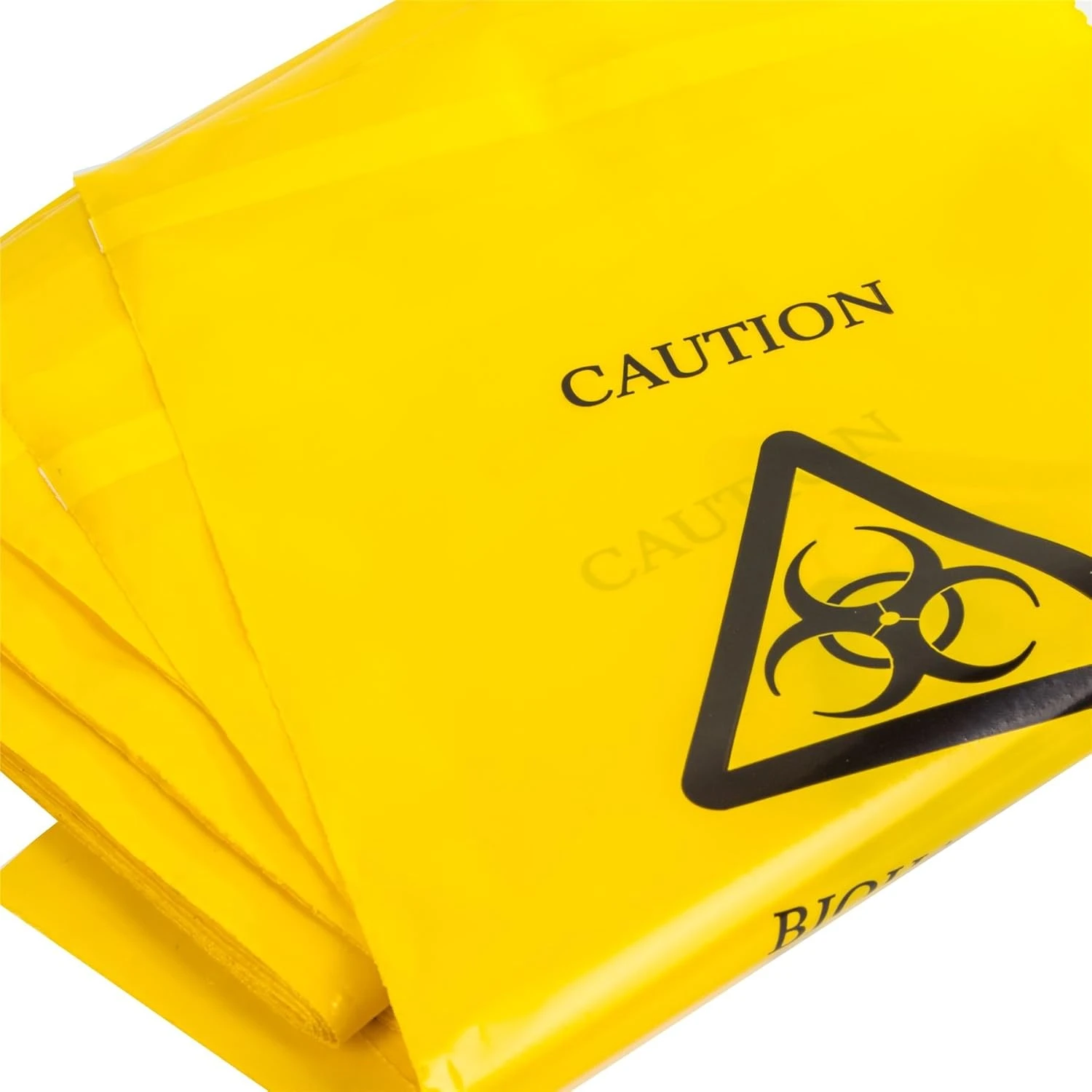 Yellow Biohazard Bag