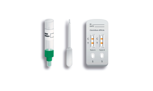 Clostridium Difficile Toxin A + B Test Kit
